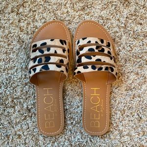 Leopard Print Sandals